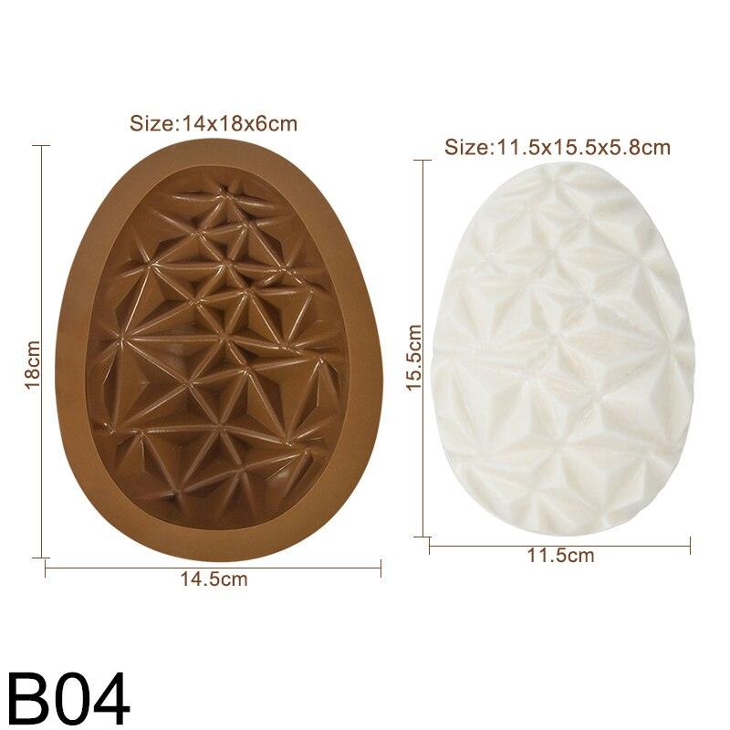 Forma para Ovos de Páscoa Chocolate 3D - ATMOSPHERE SHOP