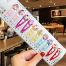 Grampo Presilha De Cabelo Simples Clipe Lateral Para Meninas 10 Peças - ATMOSPHERE SHOP