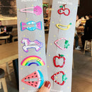 Grampo Presilha De Cabelo Simples Clipe Lateral Para Meninas 10 Peças - ATMOSPHERE SHOP