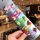 Grampo Presilha De Cabelo Simples Clipe Lateral Para Meninas 10 Peças - ATMOSPHERE SHOP