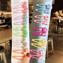 Grampo Presilha De Cabelo Simples Clipe Lateral Para Meninas 10 Peças - ATMOSPHERE SHOP