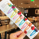 Grampo Presilha De Cabelo Simples Clipe Lateral Para Meninas 10 Peças - ATMOSPHERE SHOP