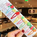 Grampo Presilha De Cabelo Simples Clipe Lateral Para Meninas 10 Peças - ATMOSPHERE SHOP