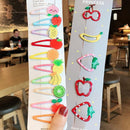 Grampo Presilha De Cabelo Simples Clipe Lateral Para Meninas 10 Peças - ATMOSPHERE SHOP