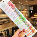 Grampo Presilha De Cabelo Simples Clipe Lateral Para Meninas 10 Peças - ATMOSPHERE SHOP