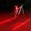 Lanterna Traseira para Bicicleta com Laser Sinalizador Atmos - ATMOSPHERE SHOP