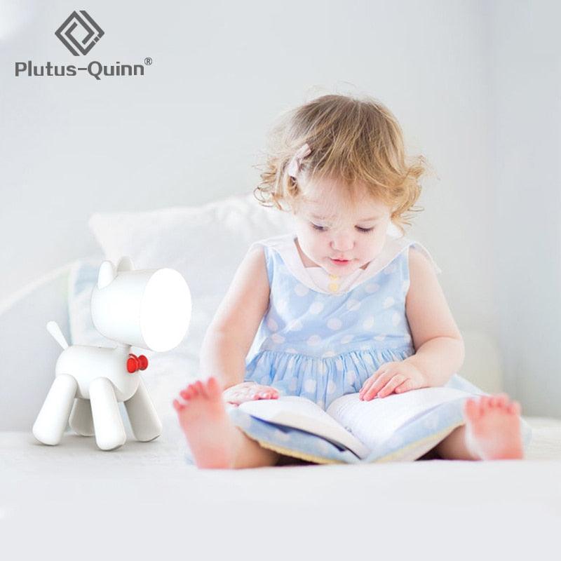 Luminária PUP 2x1 - Infantil/Decorativa - Carregamento USB - ATMOSPHERE SHOP