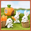 Mini Coelhos Decoração Jardim - ATMOSPHERE SHOP