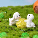 Mini Coelhos Decoração Jardim - ATMOSPHERE SHOP