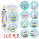 Rolo de Adesivos Tema Páscoa 50 a 500pcs - ATMOSPHERE SHOP