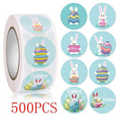 Rolo de Adesivos Tema Páscoa 50 a 500pcs - ATMOSPHERE SHOP