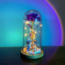 Rosa Encantada Dourada Atmos™ - Excelente Presente - ATMOSPHERE SHOP