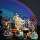 Rosa Encantada Dourada Atmos™ - Excelente Presente - ATMOSPHERE SHOP