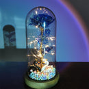 Rosa Encantada Dourada Atmos™ - Excelente Presente - ATMOSPHERE SHOP