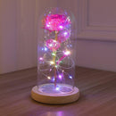 Rosa Encantada Dourada Atmos™ - Excelente Presente - ATMOSPHERE SHOP