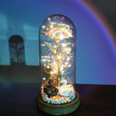 Rosa Encantada Dourada Atmos™ - Excelente Presente - ATMOSPHERE SHOP