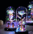 Rosa Encantada Dourada Atmos™ - Excelente Presente - ATMOSPHERE SHOP