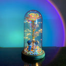 Rosa Encantada Dourada Atmos™ - Excelente Presente - ATMOSPHERE SHOP