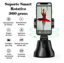 Suporte De Celular Automático Inteligente Com Giro 360 - ATMOSPHERE SHOP