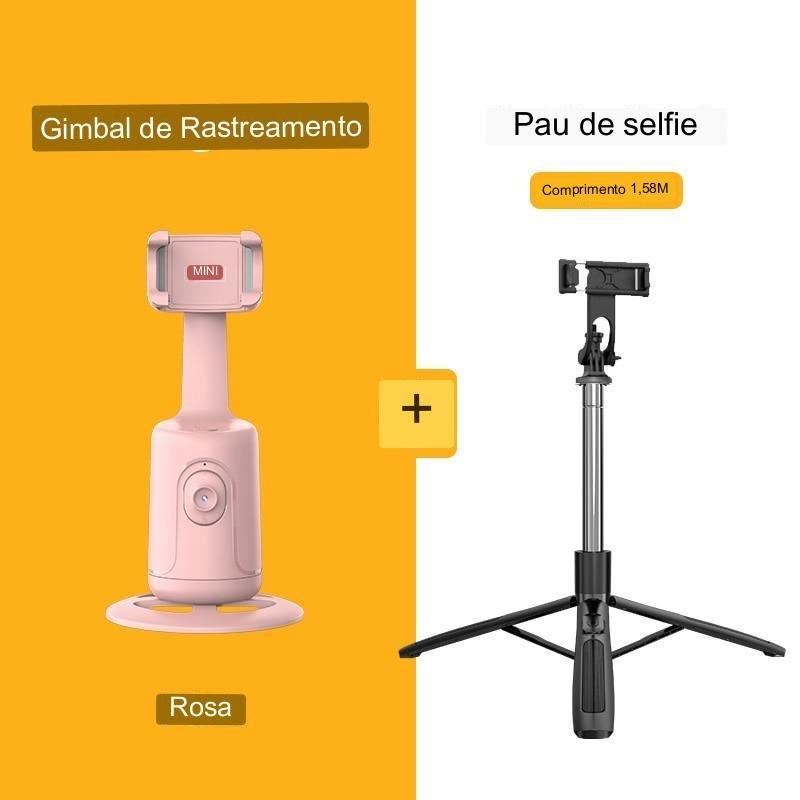 Suporte De Celular Automático Inteligente Com Giro 360 - ATMOSPHERE SHOP