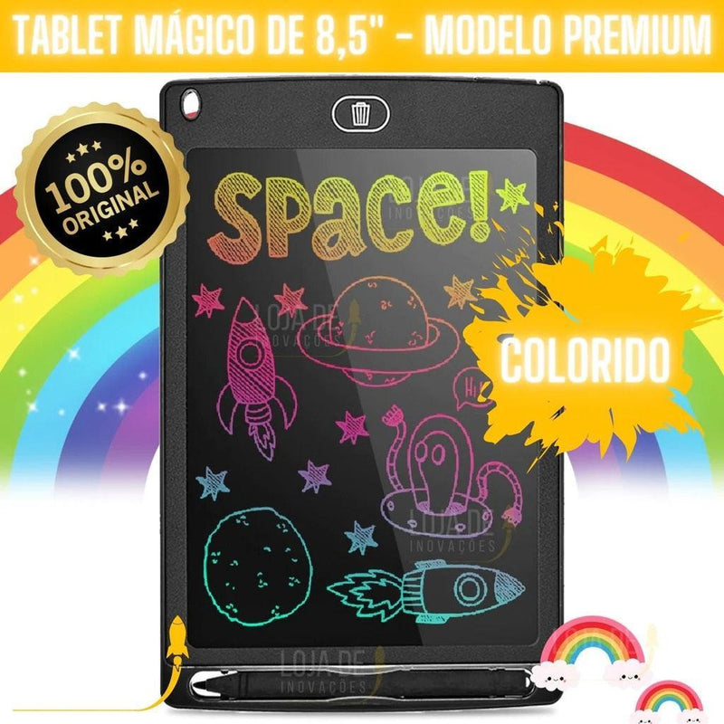 Tablet Educativo Mágico Lousa Infantil 8.5 Pol Original-(Frete Grátis) - ATMOSPHERE SHOP