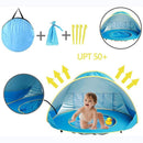 Tenda Praia Sol Infantil Com Piscina Anti UV - ATMOSPHERE SHOP