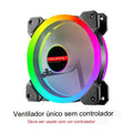 Ventoinha Cooler ARGB Air Series 120mm Ajustável Aura Atmos - ATMOSPHERE SHOP